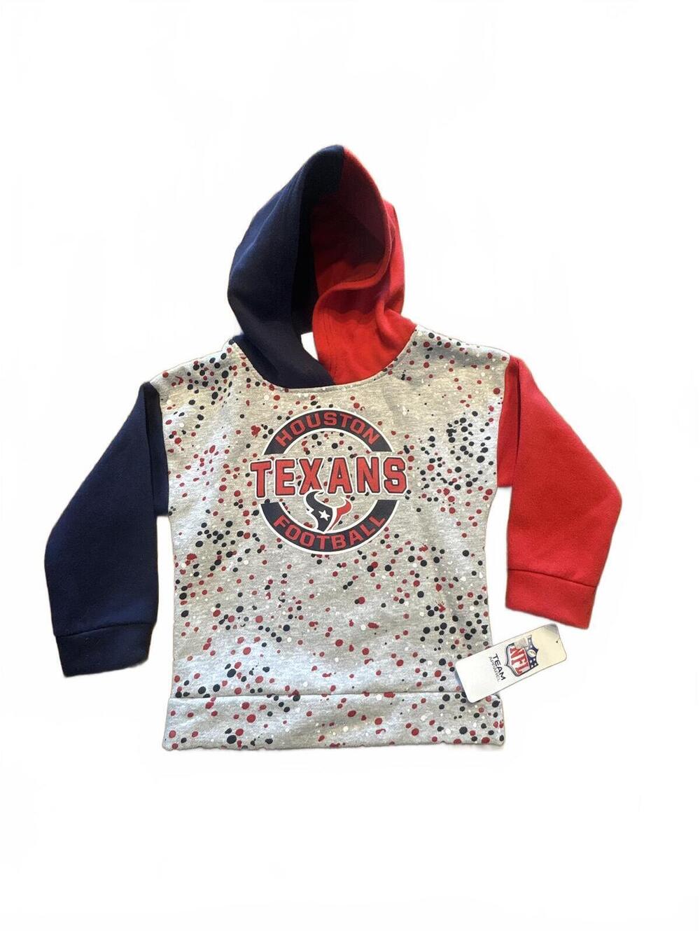 New NFL Houston Texans Kids Hoodie Sweatshirt Size 4T 5T Girl Boys